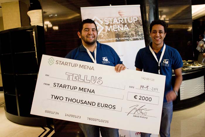 Startup MENA-Investor Lounge_Tellus_winner